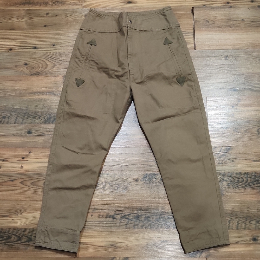 Isabel Etoile Marant Euro Cotton Raluniae Trousers Scandi Preppy Quiet Tapered 2